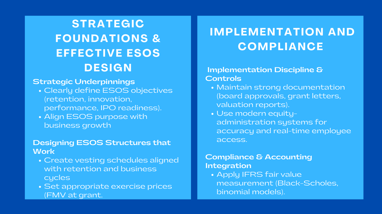 Best Practices for ESOS Implementation