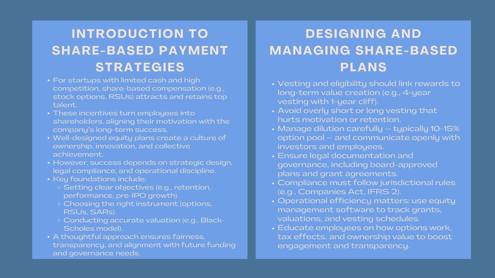 Certified Startup Equity Incentive Course