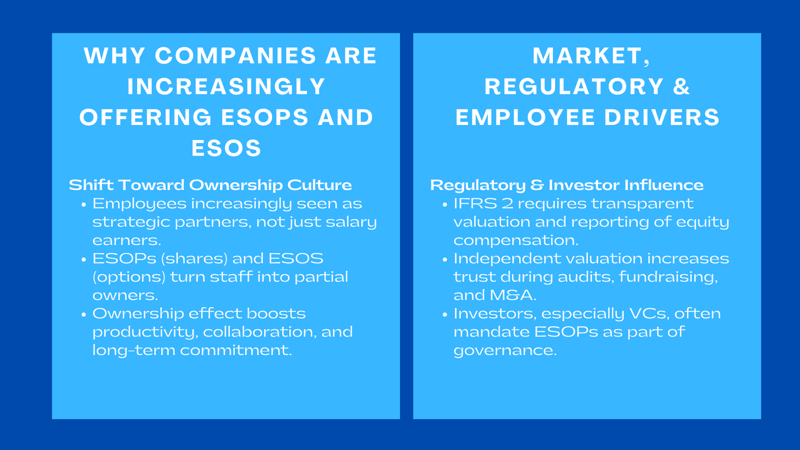Why Companies Are Increasingly Offering ESOPs and ESOS