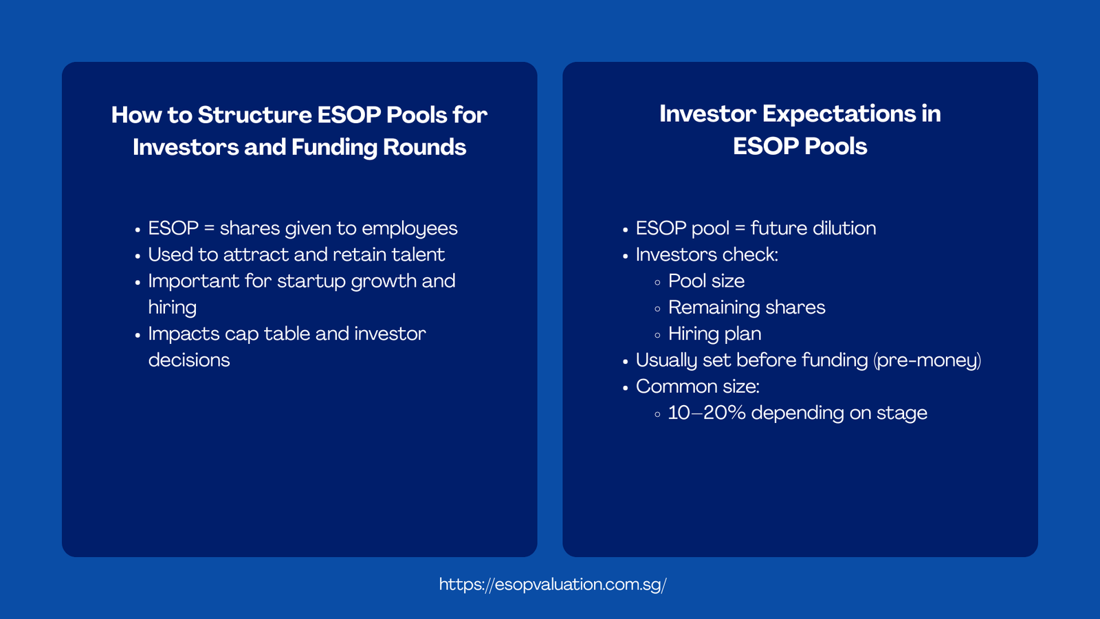 How to Structure ESOP Pools for Investors and Funding 